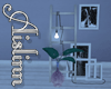 Orchid Ladder Wall Deco