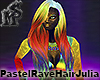 Pastel Rave Hair Julia