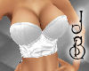 JB Sexy White Bustier