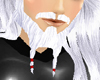 Silver pirate type beard