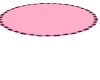Pink Round rug
