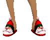 BT Female Santa Slippers