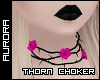 A| Thorn Choker - Pink