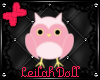 [Lei] Pretty Pink Owl
