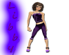 purple fido outfit