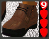 J9~Polo Boots Dark Brown