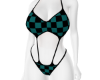tanjiro  bikini green