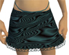 ! Green Silk Lace Skirt