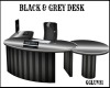 BLACK & GREY DESK