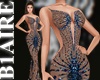 B1l Tina Dark Blue Gown
