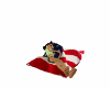 Flag cuddle pillow