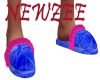 TNZ Blue Slippers