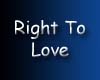Right To Love Sticker