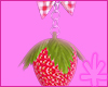 strawberry earring