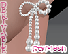 Bow Pearl Earrings
