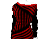 RED striped sweater OF