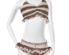 Kids Brown Bikini