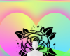Color black rose bg