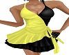[E] Yellow/Black Dress