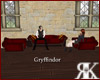 [K] Gryffindor Sofa Set