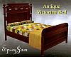 Antq Victorian Bed Yello