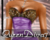 [QD7]SatinGownV3 PB Purp