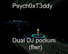 DJ-Dual Podium (flwr)