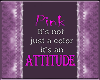 SC ~ Pink is Attitude