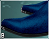 Blue Western Boots Spur