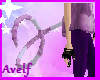 Purple Kawaii kitty tail