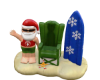 Santa Claus on holiday