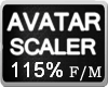 115% Avatar Resize