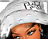 Studded Beanie White H.O