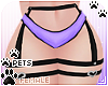 [Pets] Garters | Purple