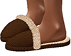 couple brown slippers*M