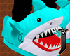 J| Shark Slippers .F