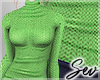 *S Winter Sweater Green