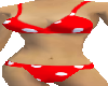 Red Polka Dot Bikini