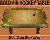 GOLD AIR HOCKEY TABLE