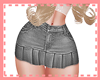 (OM)Mini Skirt Gray