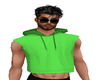 Nadan green hoodie