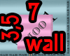 Lego 7 x 3,5 wall with w