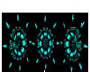 teal star spike