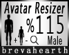 Avatar Scaler 115% M