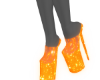 Muse) Flame Glitter Heel
