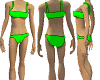 Lime Two Piece Straps