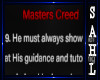 LS~MASTER CREED 9QUOTE