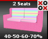 Pink Scaler Kid Sofa
