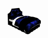 blue heart bed