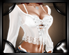 *T Silk And Lace White